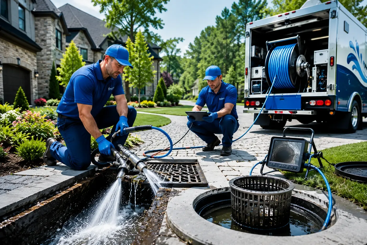 Local outdoor drain cleaning professionals in West Lebanon, IN