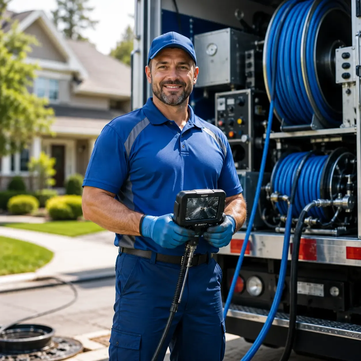 Local outdoor drain cleaning specialists in West Lebanon, IN